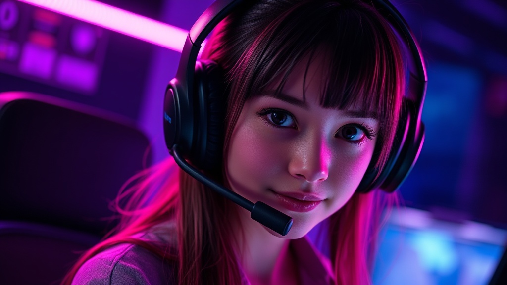 Streamer Portrait